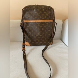 Authentic Louis Vuitton monogram Danube GM crossbody bag